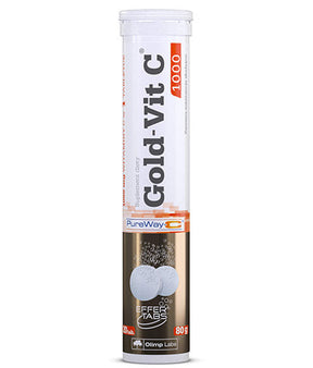Gold Vit C 1000 / Effervescent - 20 effervescent tablets - Nutra Best Europe