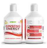 Ginseng 2000 mg - with ginger extract - 500 ml - Nutra Best Europe