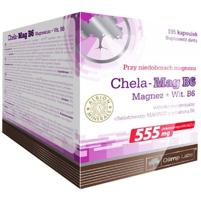 Chela - Mag B6 195 capsules - Nutra Best Europe