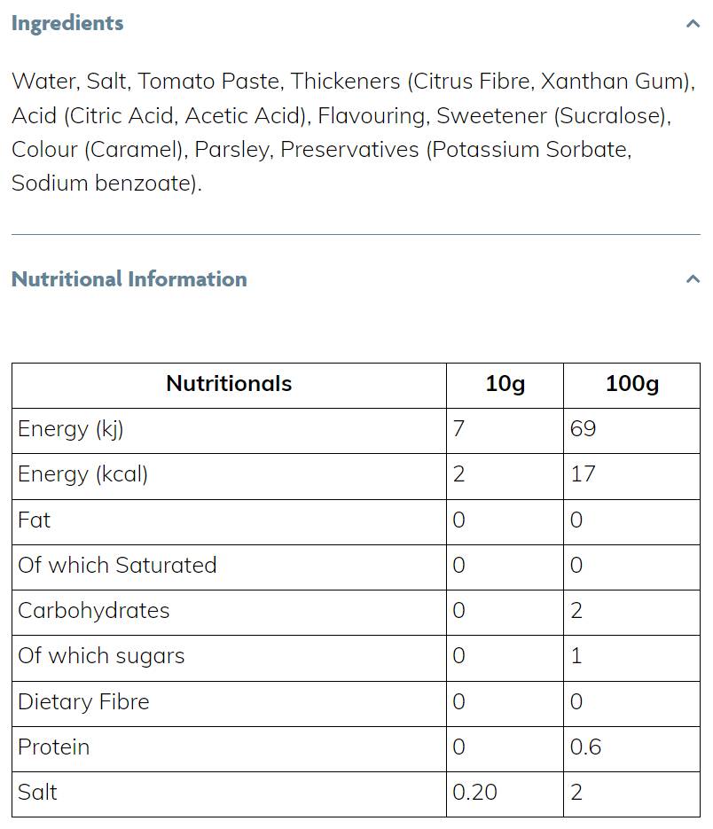 Skinny Sauce | Burger Relish - 425 ml - Nutra Best Europe