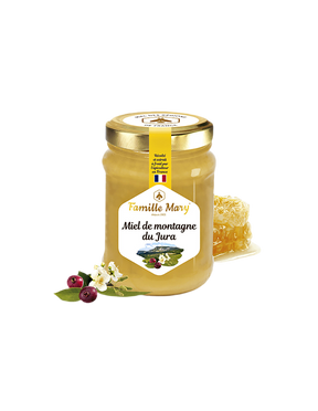 Mountain honey from Jura, France, 230 g - Nutra Best Europe