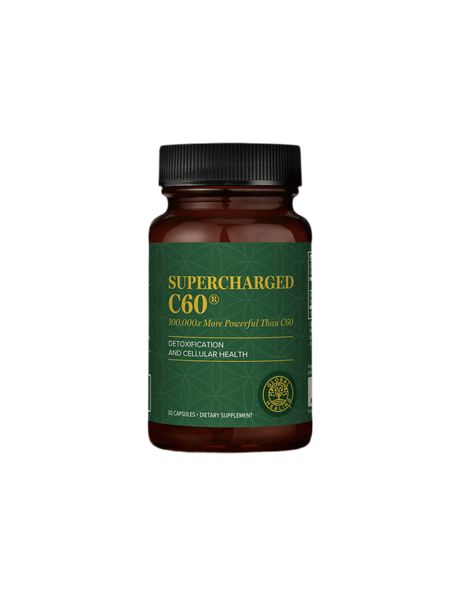 Supercharged C60® - Microactivated Activated Carbon, 30 capsules Global Healing - Nutra Best Europe