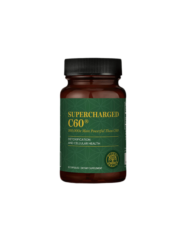 Supercharged C60® - Microactivated Activated Carbon, 30 capsules Global Healing - Nutra Best Europe