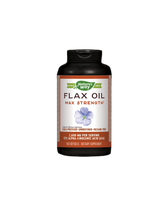 Flax Oil 1300mg High Potency - 100 Gel capsules - Nutra Best Europe