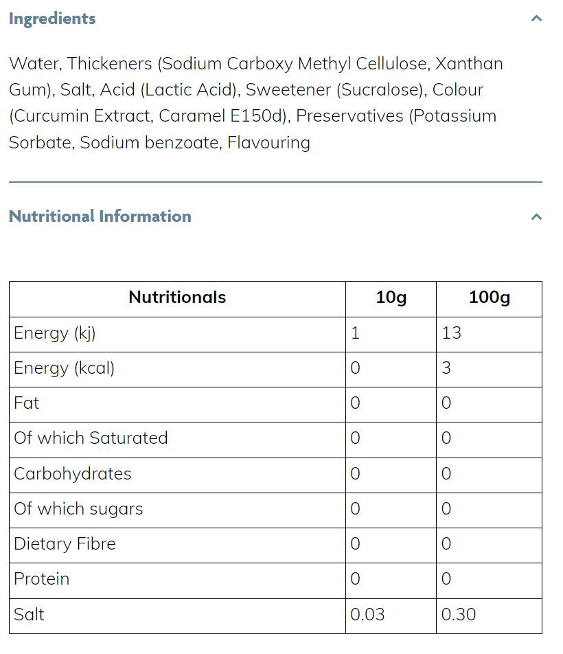 Skinny Syrup | Honey - 425 ml - Nutra Best Europe