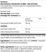 Glucosamine, Chondroitin & MSM | Mini Tablets - 360 Tablets - Nutra Best Europe