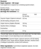 Super Cayenne | With Ginger and Hawthorn 100 capsules - Nutra Best Europe