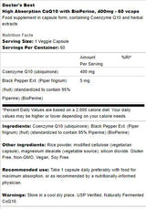 BEST CoQ10 with Bioperine 400 mg - 60 capsules - Nutra Best Europe