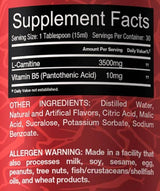 Liquid L-Carnitine 3500 mg 450 ml - Nutra Best Europe