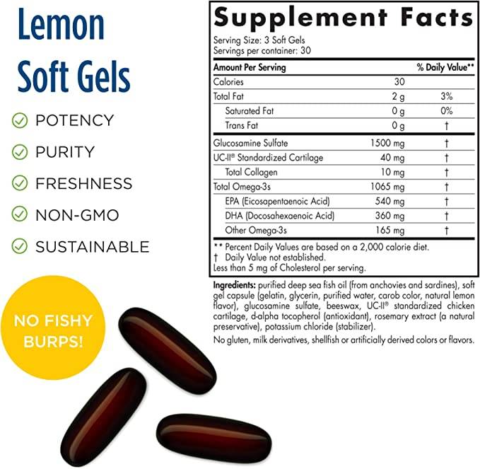 Omega Joint Xtra - 90 Gel Capsules - Nutra Best Europe