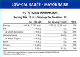 Fit Cuisine Low-Cal Sauce | Mayonnaise - 425 ml - Nutra Best Europe