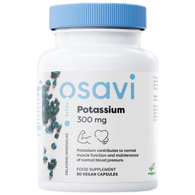 Potassium Citrate 300 mg - 180 capsules - Nutra Best Europe