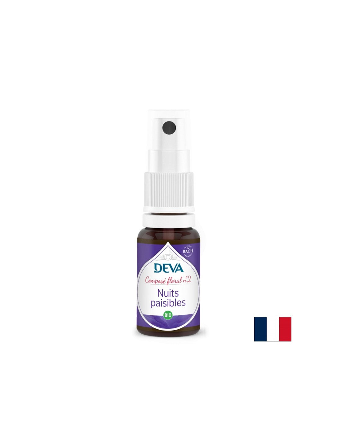 Békés éjszakák, Bach-virágesszenciák No. 2, spray 15 ml