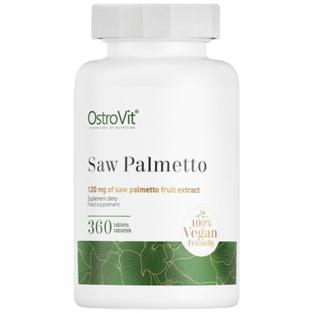 Saw Palmetto Extract 120mg | Vege 360 Tablets - Nutra Best Europe