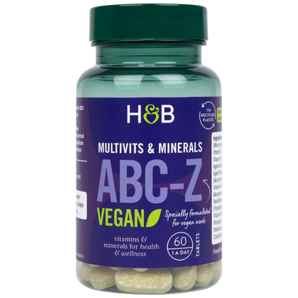 ABC to Z | Vegan Multivitamins - 60 Tablets - Nutra Best Europe