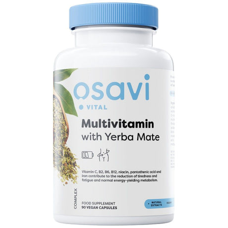 Multivitamin with Yerba Mate - 180 capsules - Nutra Best Europe