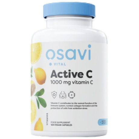 Active C 1000 mg | PureWay-C® with Citrus Bioflavonoids & Acerola - 120 capsules - Nutra Best Europe