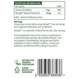 Természetes K2+D3-vitamin (K2+D3-vitamin) 100 mcg 30 kapszula Natures Aid