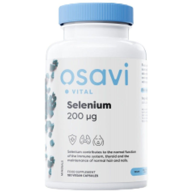 Selenium 200 mcg - 180 capsules - Nutra Best Europe