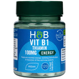 Vitamin B1 | Thiamine 100 mg - 120 Tablets - Nutra Best Europe