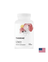 Energia és izomtömeg - L-arginin, 2g x 120 <tc>Thorne</tc> Késleltetett hatóanyag-leadású kapszulák