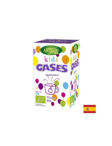 Tea gáz- és emésztési problémákkal küzdő gyerekeknek Bio, 20 filteres zacskó Herbes del Moli