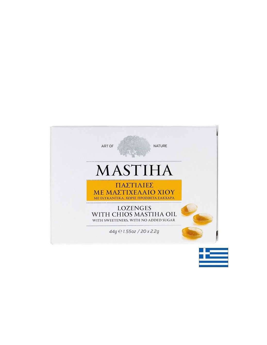 Szopogató tabletták <tc>Mastiha</tc> - olaj Chios szigetéről, 20 darab <tc>Mastiha</tc>