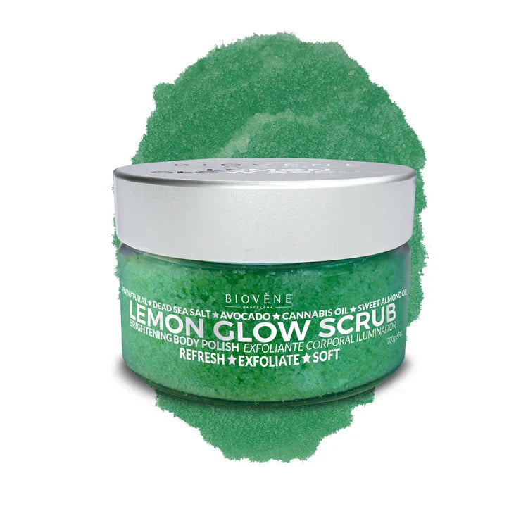 Lemon Glow bőrradír a bőr halványítására és simítására 200 g