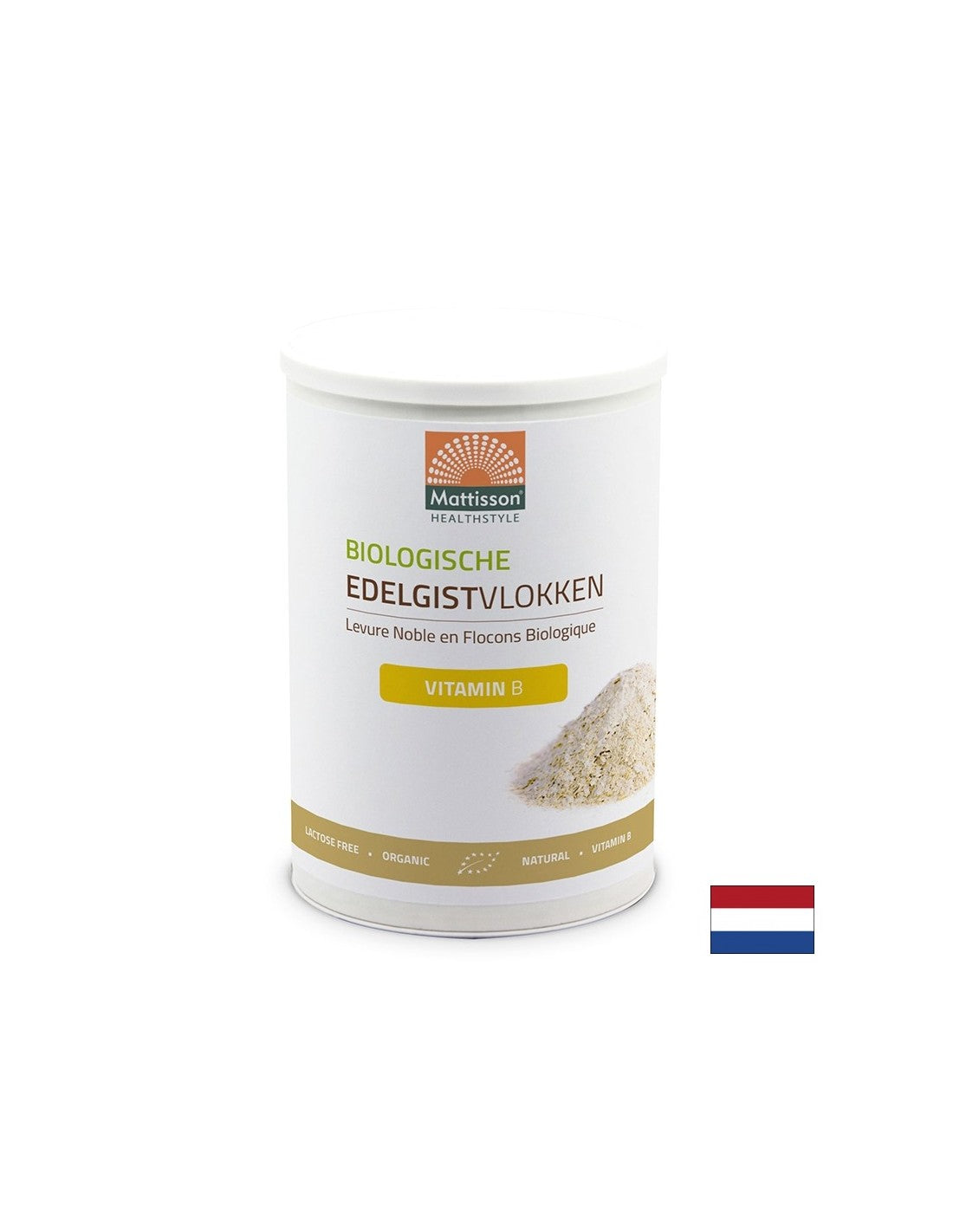 Tápláló élesztő B-vitaminokkal Bio, 200 g <tc>Mattisson Healthstyle</tc>