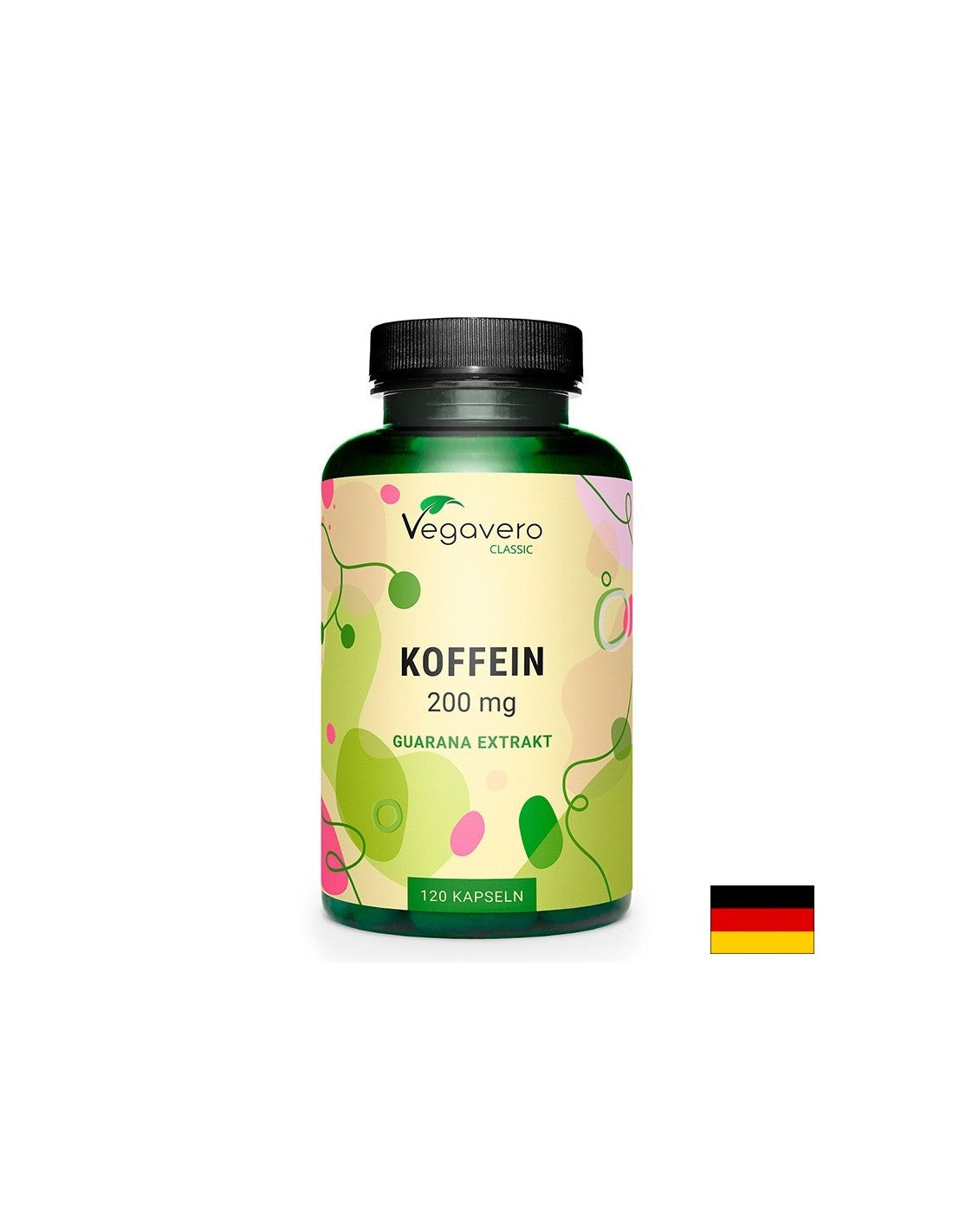 Energia - Koffein, 200 mg x 120 kapszula