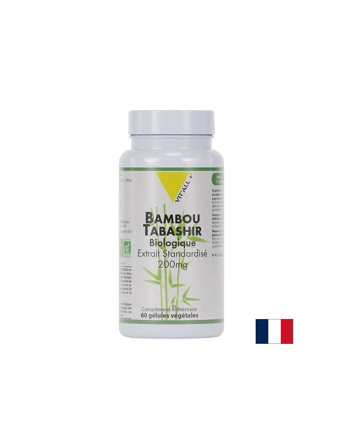 Haj és bőr - Bambuszváladék, BIO, 200 mg x 60 kapszula