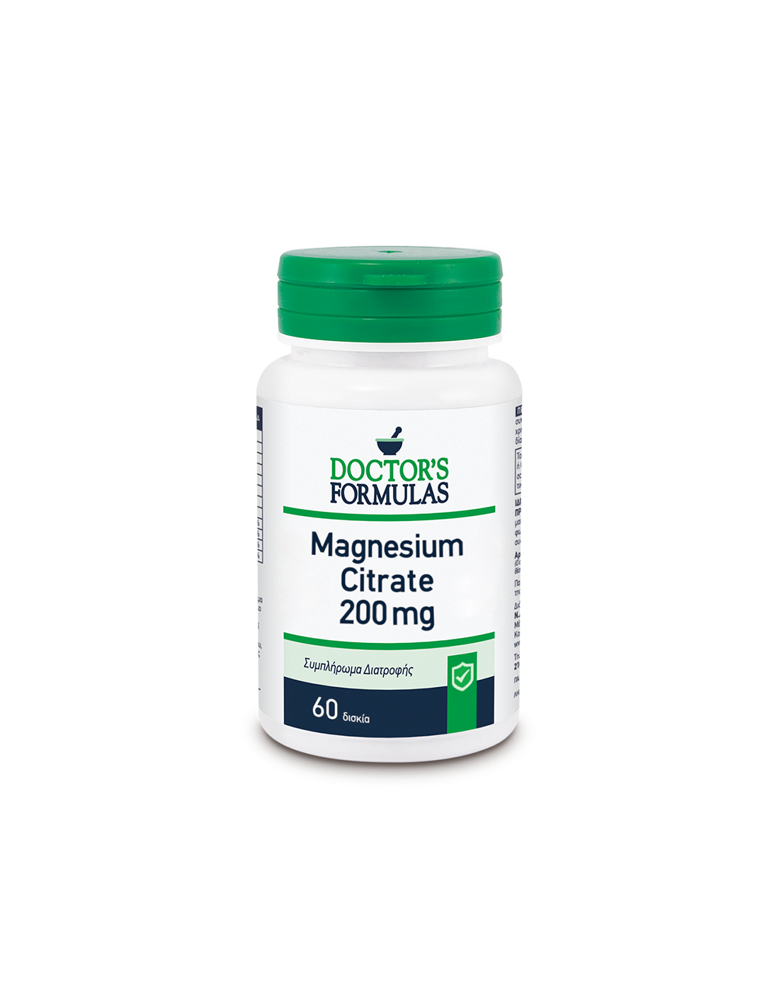 Magnézium (citrát), 200 mg - Magnézium-citrát, 60 tabletta Doctor's Formulas