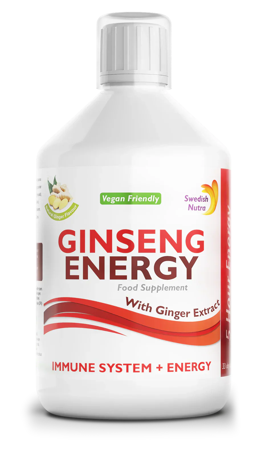 Ginseng 2000 mg - gyömbér kivonattal - 500 ml
