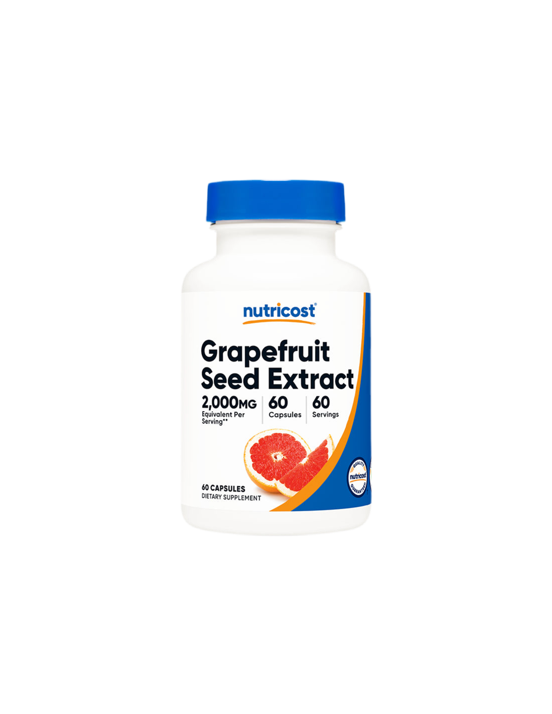 Immunitás - Grapefruitmag-kivonat, 2000 mg/ 60 kapszula <tc>Nutricost</tc>