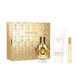 SET MILLION GOLD FOR HER Eau de Parfum 90ml + BODY LOTION 100ml + travel SPRAY 10ml - Nutra Best Europe