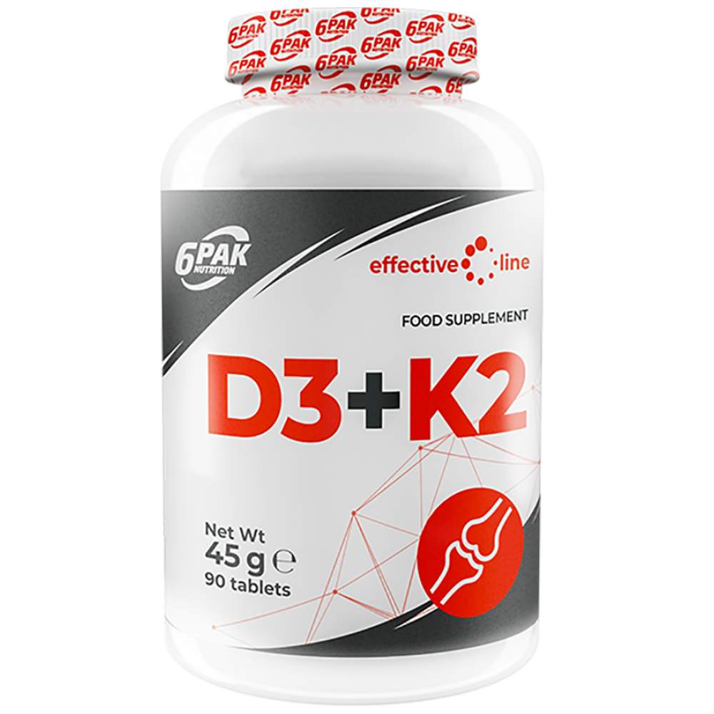 D3 + K2 [90 Tablets, 90 Doses] - Nutra Best Europe