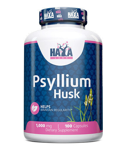 Psyllium Husk 1000mg. / 100 Caps. - Nutra Best Europe