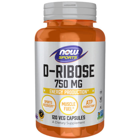 D-Ribose 750 mg - 120 capsules - Nutra Best Europe