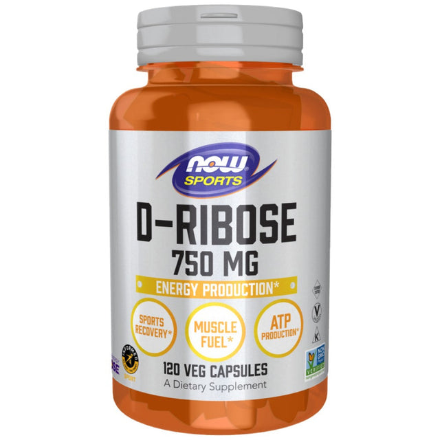 D-Ribose 750 mg - 120 capsules - Nutra Best Europe
