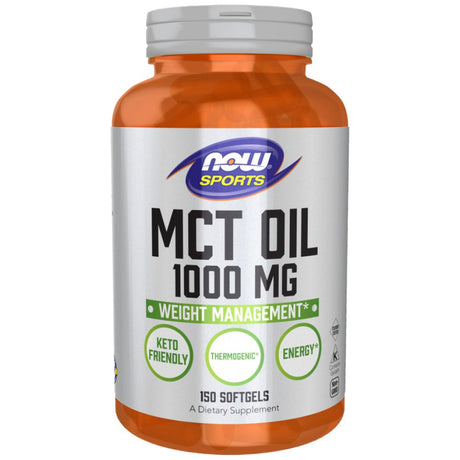MCT Oil 1000 mg - 150 Softgels - Nutra Best Europe