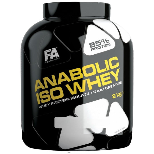 Anabolic ISO Whey | with DAA and Creatine - 2000 grams - Nutra Best Europe