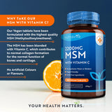 MSM 2200 mg (csontok és ízületek) - 365 tabletta