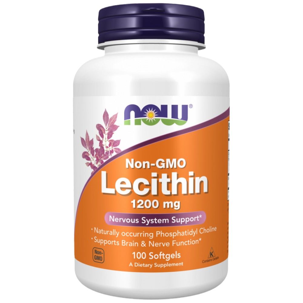 Lecithin / Soy 1200 mg - 100 Softgels - Nutra Best Europe