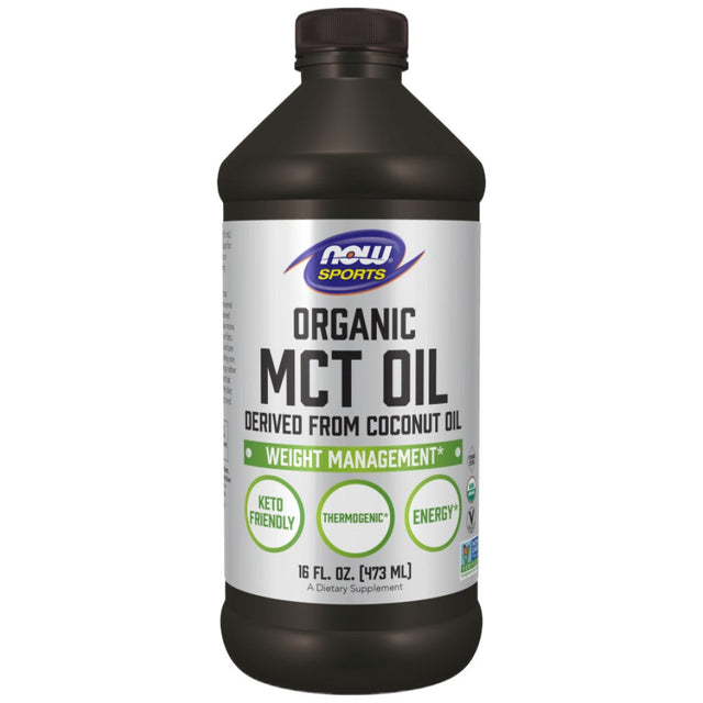 MCT Oil | 100% Certified Organic - 473 ml - Nutra Best Europe