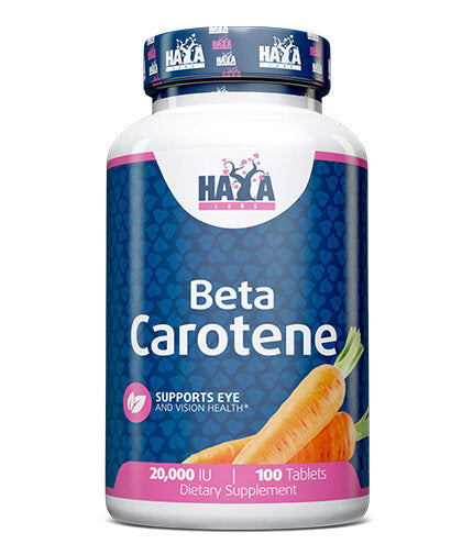 Natural Beta Carotene 20,000 IU / 100 Tabs. - Nutra Best Europe