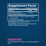 Cayenne Pepper Extract 40000 HU / 100 Caps. - Nutra Best Europe