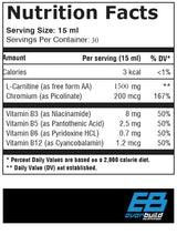 Liquid L-Carnitine + Chromium / 1500mg 0.450 L - Nutra Best Europe