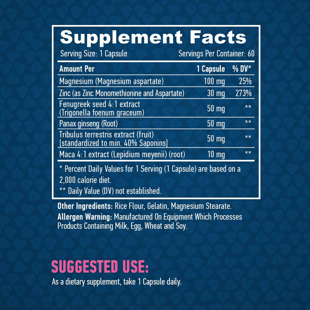 Testosterone Booster / 60 Caps. - Nutra Best Europe