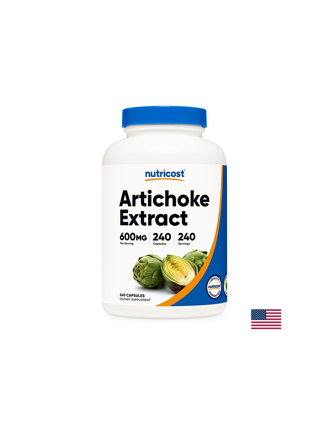 Máj és epehólyag - Articsóka, 240 <tc>Nutricost</tc> kapszulák