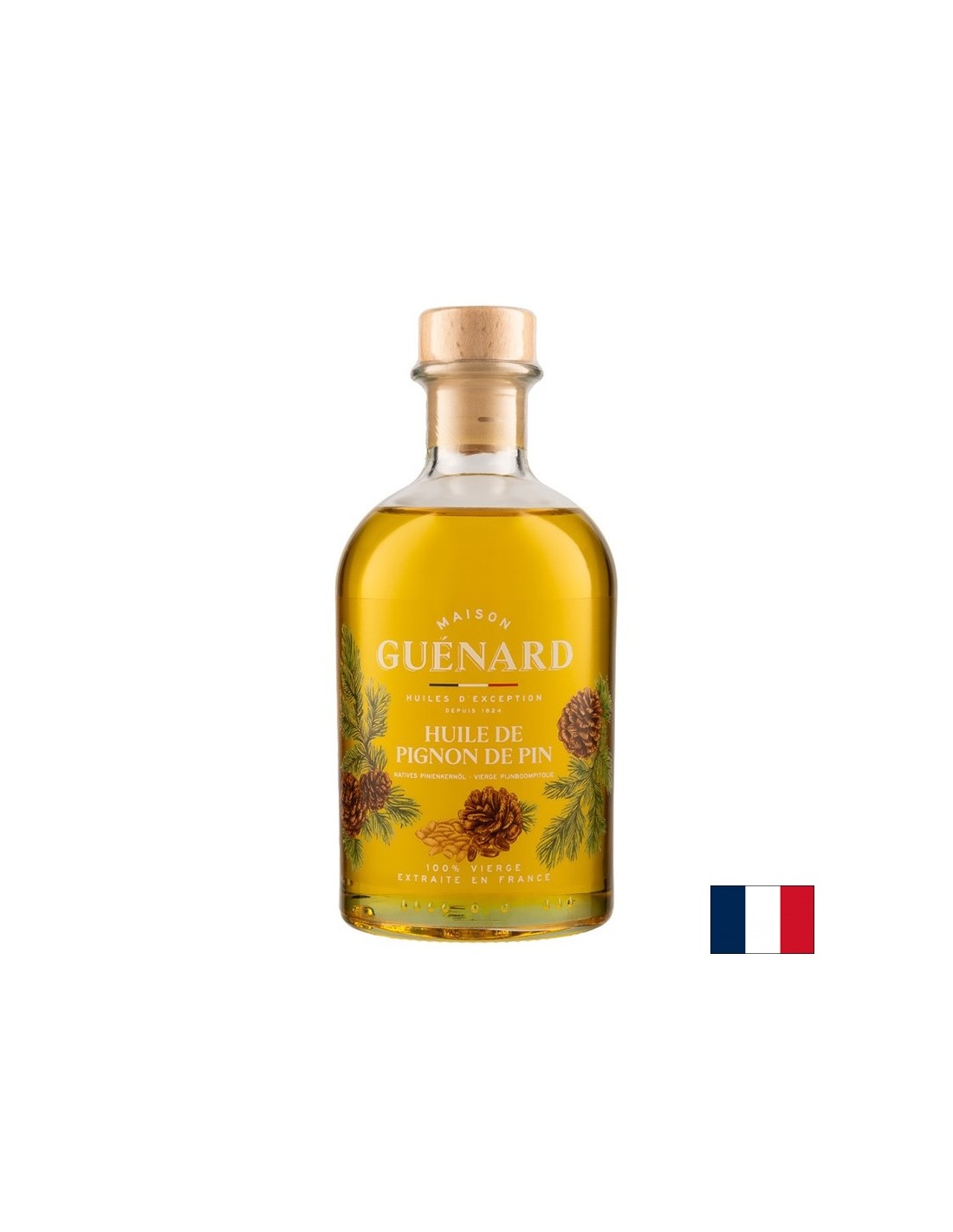 Hidegen sajtolt fenyőmag olaj, 240 ml